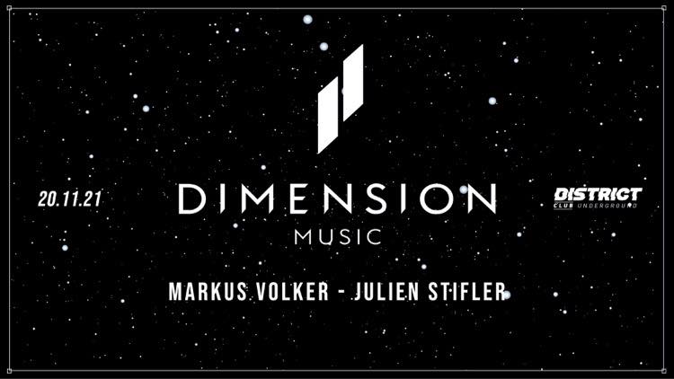 DISTRICT CLUB : DIMENSION MUSIC W/ MARKUS VOLKER