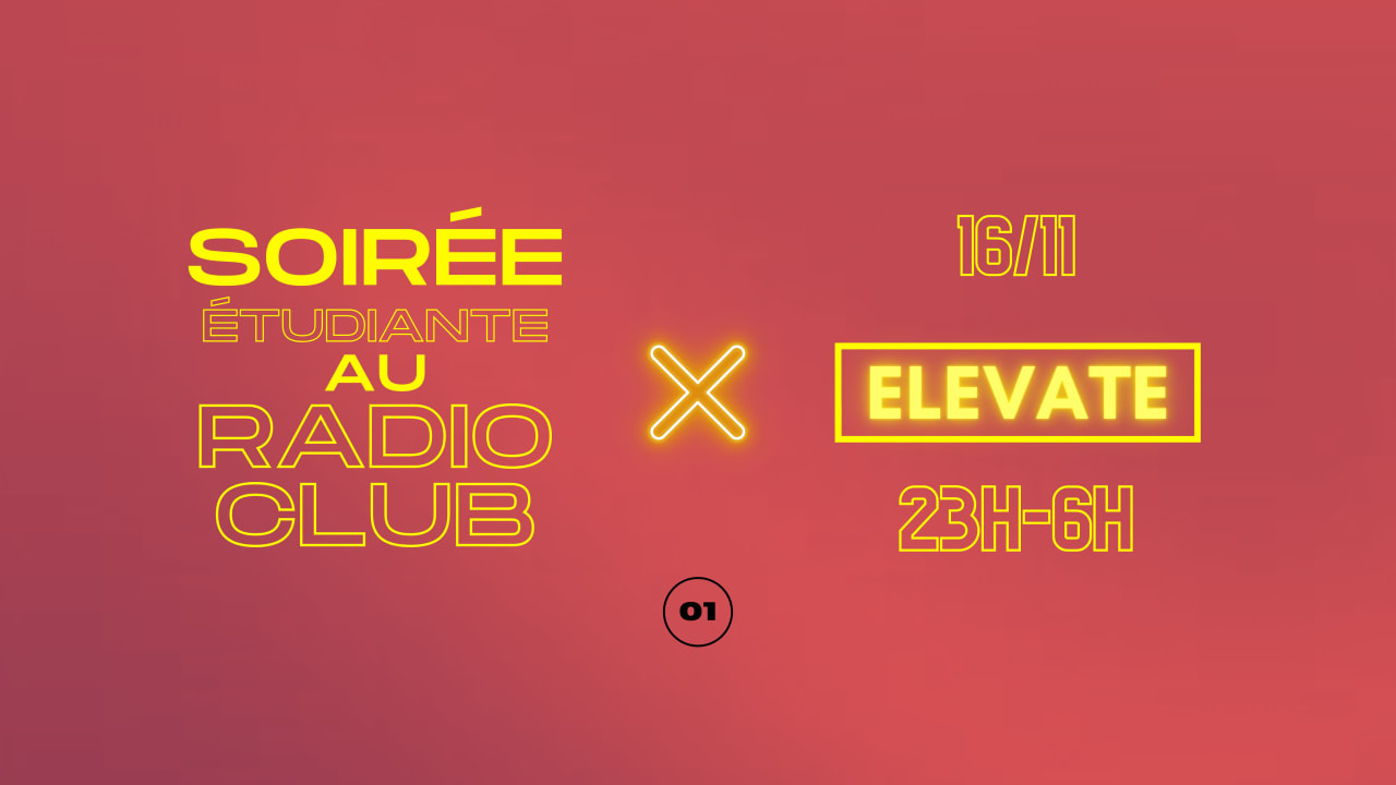 RADIOCLUB X ELEVATE