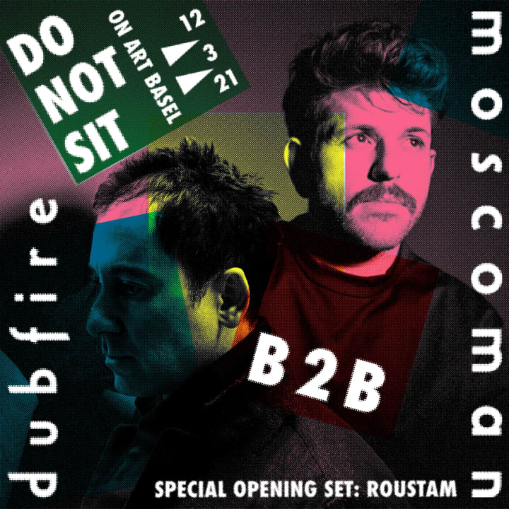 Dubfire and Moscoman [Do Not Sit On Art Basel]