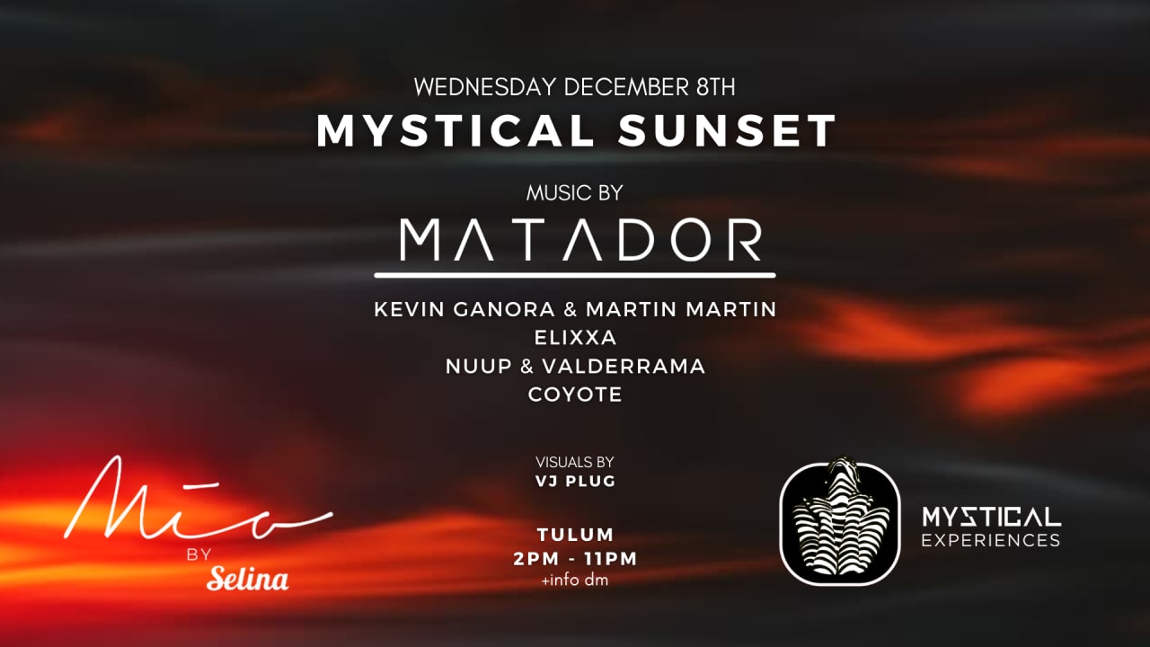 Mystical Sunset with Matador