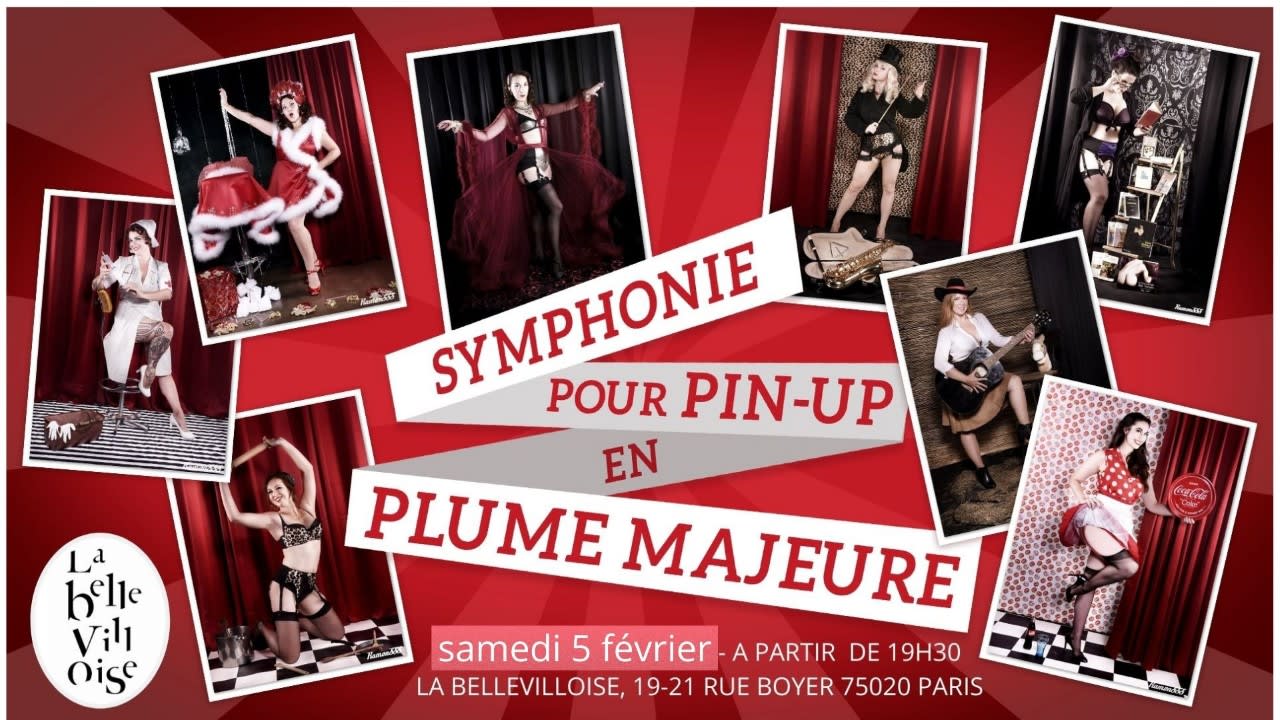 SYMPHONIE POUR PIN-UP EN PLUME MAJEURE