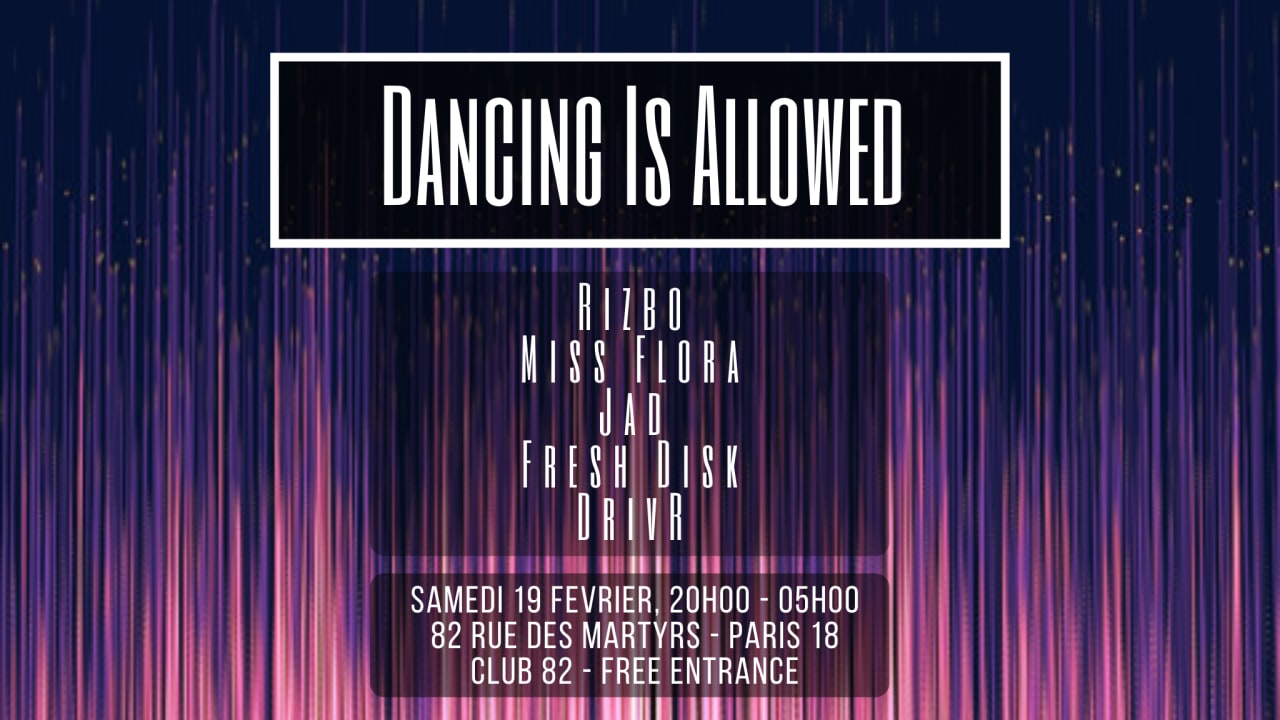 LASONO: Dancing Is Allowed