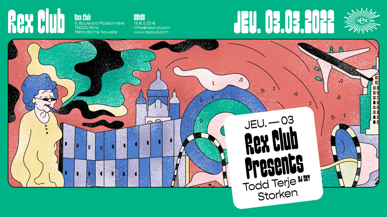 Rex Club presents Todd Terje (djset) & Storken