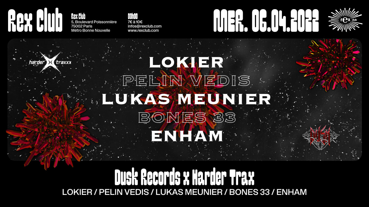 DUSK RECORDS x HARDER TRAX: LOKIER, PELIN VEDIS & more