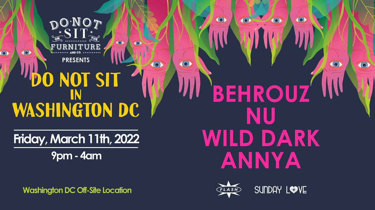 Do Not Sit in Washington DC: Behrouz - Nu - Wild Dark - Annya