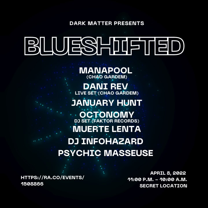 BLUESHIFTED: Manapool, Danirev, January Hunt, Muerte Lenta & more 