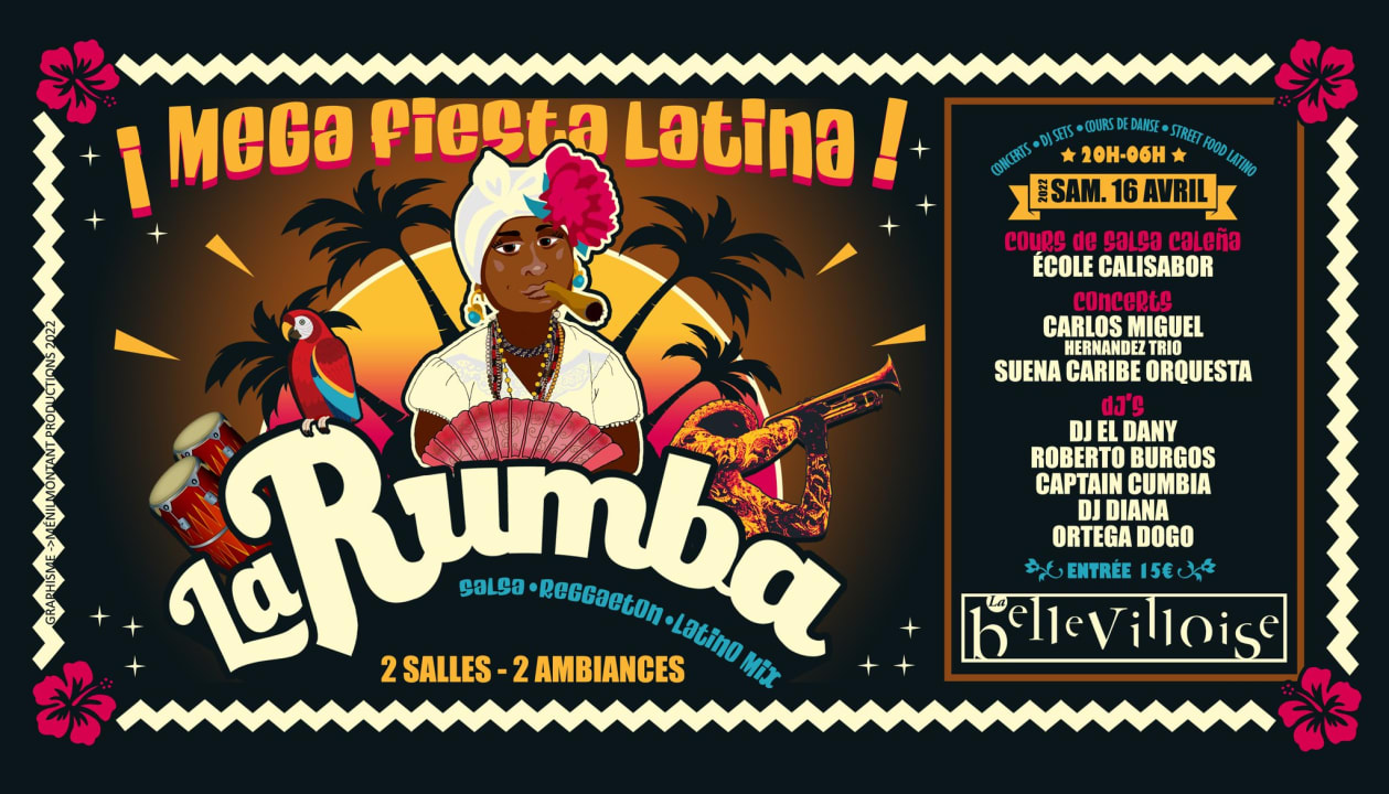 LA RUMBA ✪ MEGA FIESTA LATINA 