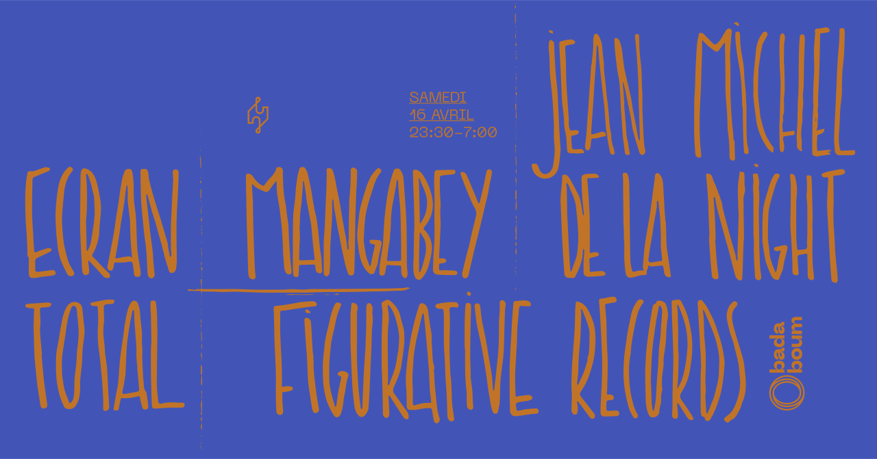 Club — Mangabey, Figurative Rec, Jean Michel de la Night, Ecran Total