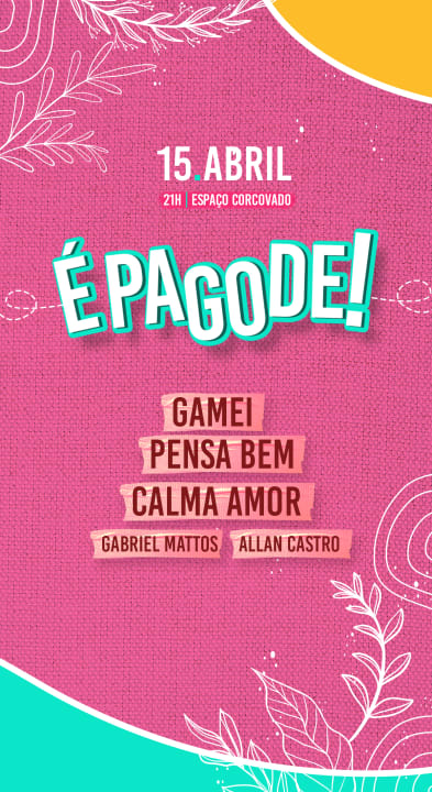 é Pagode - 15.04