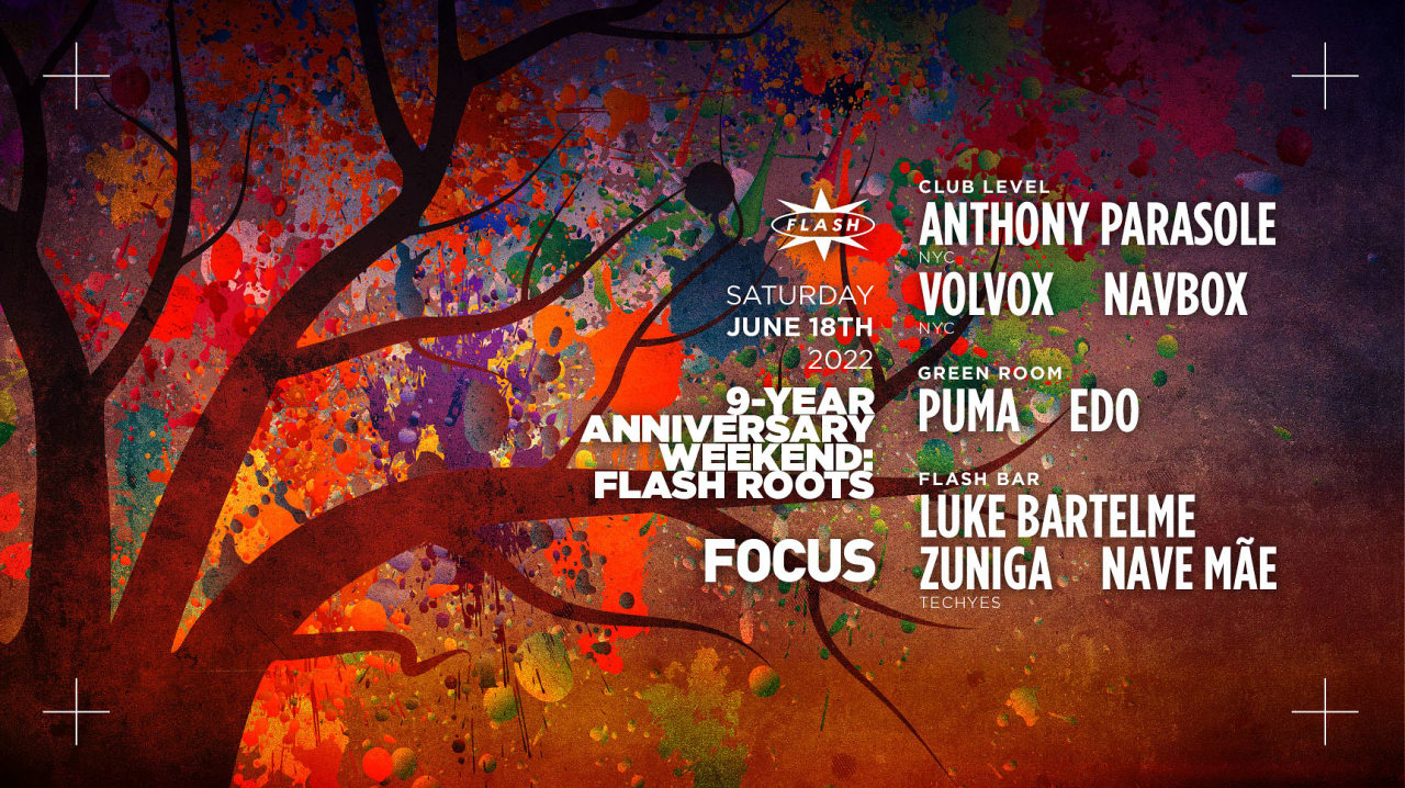 9 Year Anniversary Weekend: FOCUS: Anthony Parasole - Volvox - Navbox