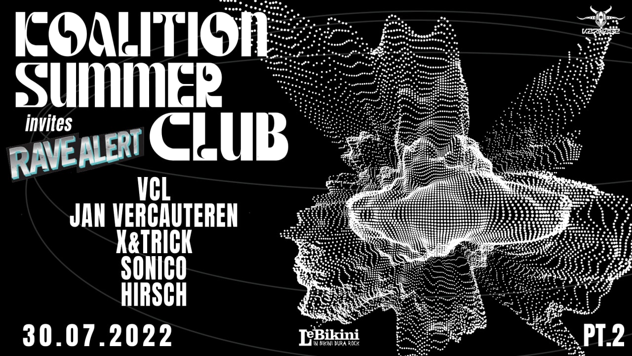 Koalition Summer Club w/ VLC, Jan Vercauteren, X&Trick, Sonico, Hirsch