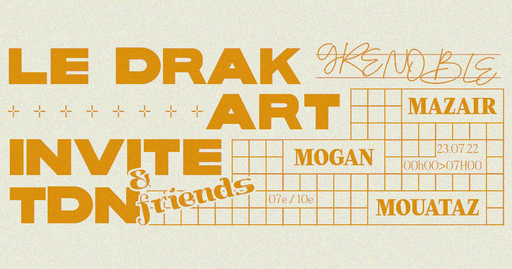 Le DRAK-ART invite TDN