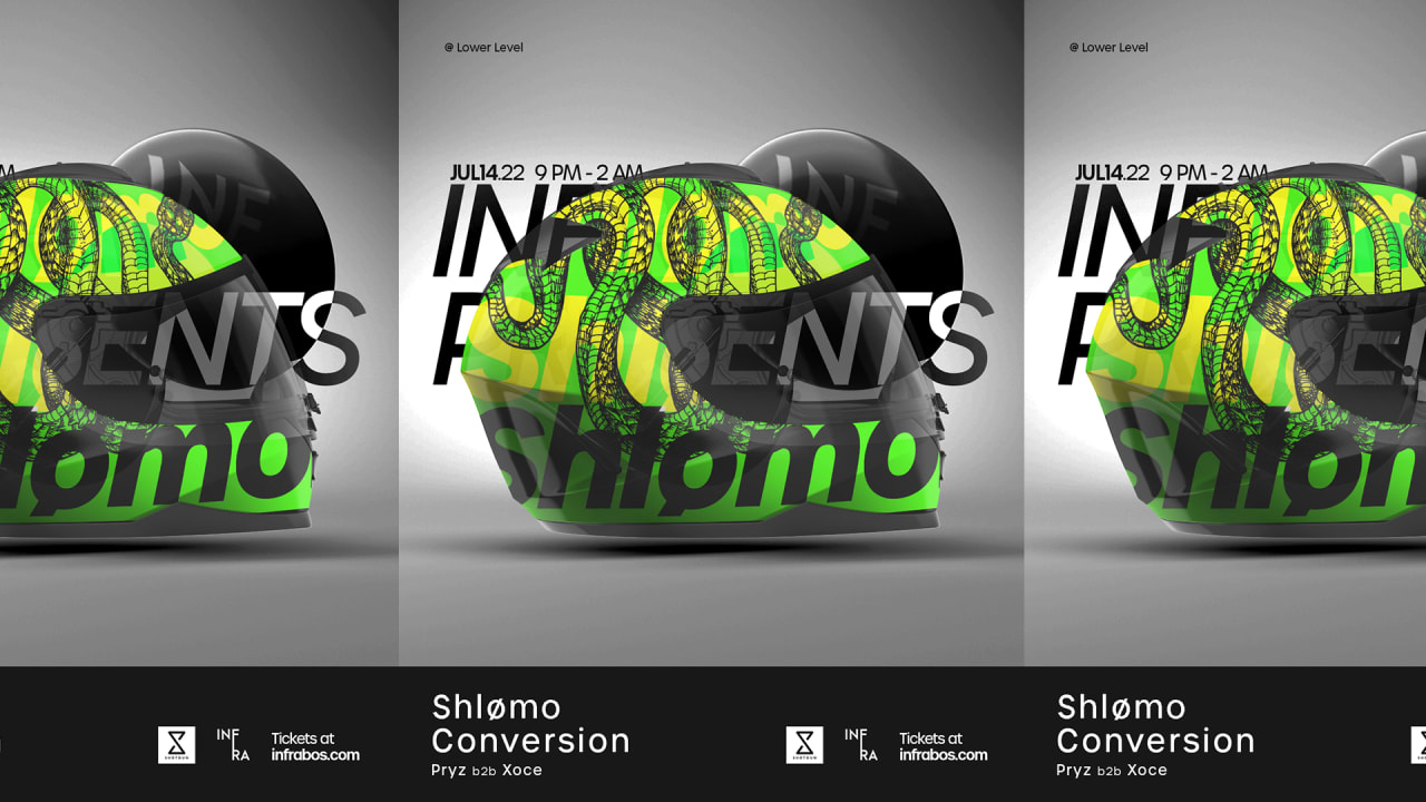 Infra Presents: Shlomo (Taapion /Possession) / Conversion