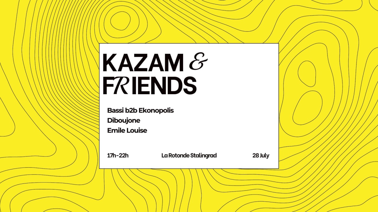 Kazam & friends - Open Air + Refuge