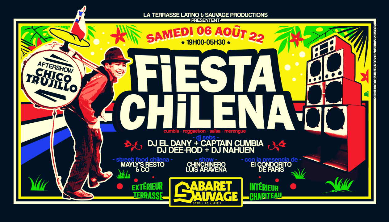 Samedi 06 Aout 2022 - Fiesta Chilena