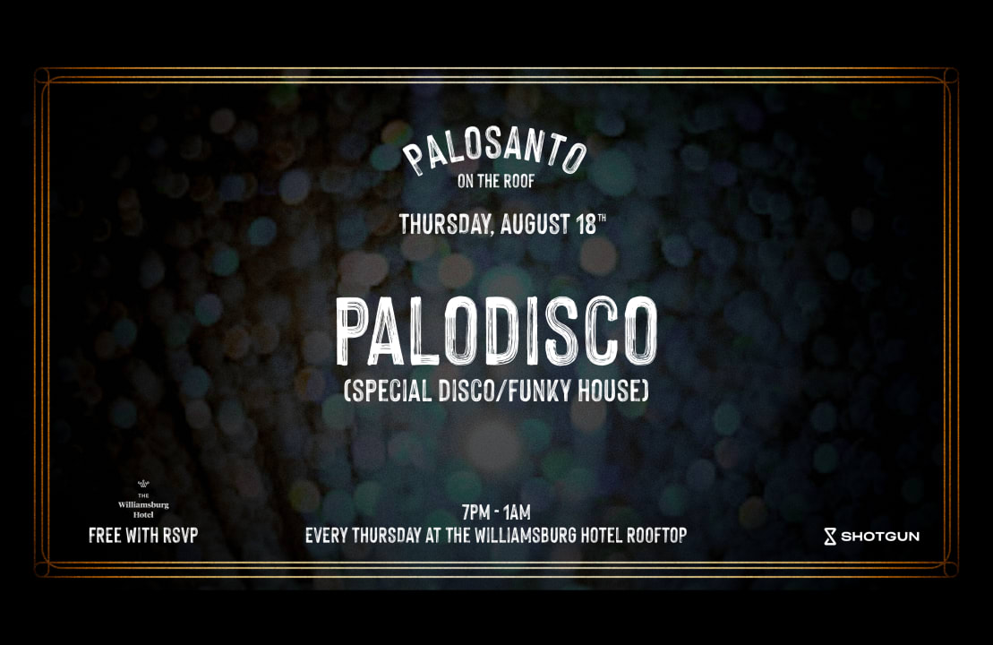 Palosanto on the Roof: PALODISCO Vol.2