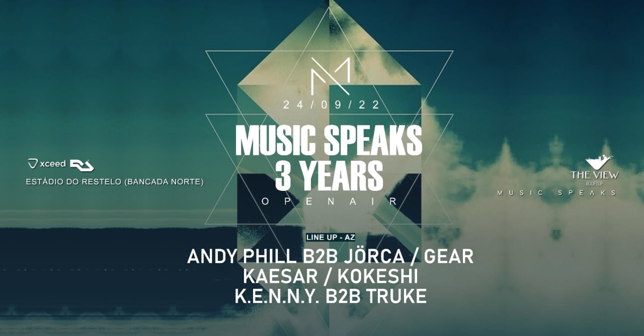 Music Speaks 3 Years Open Air