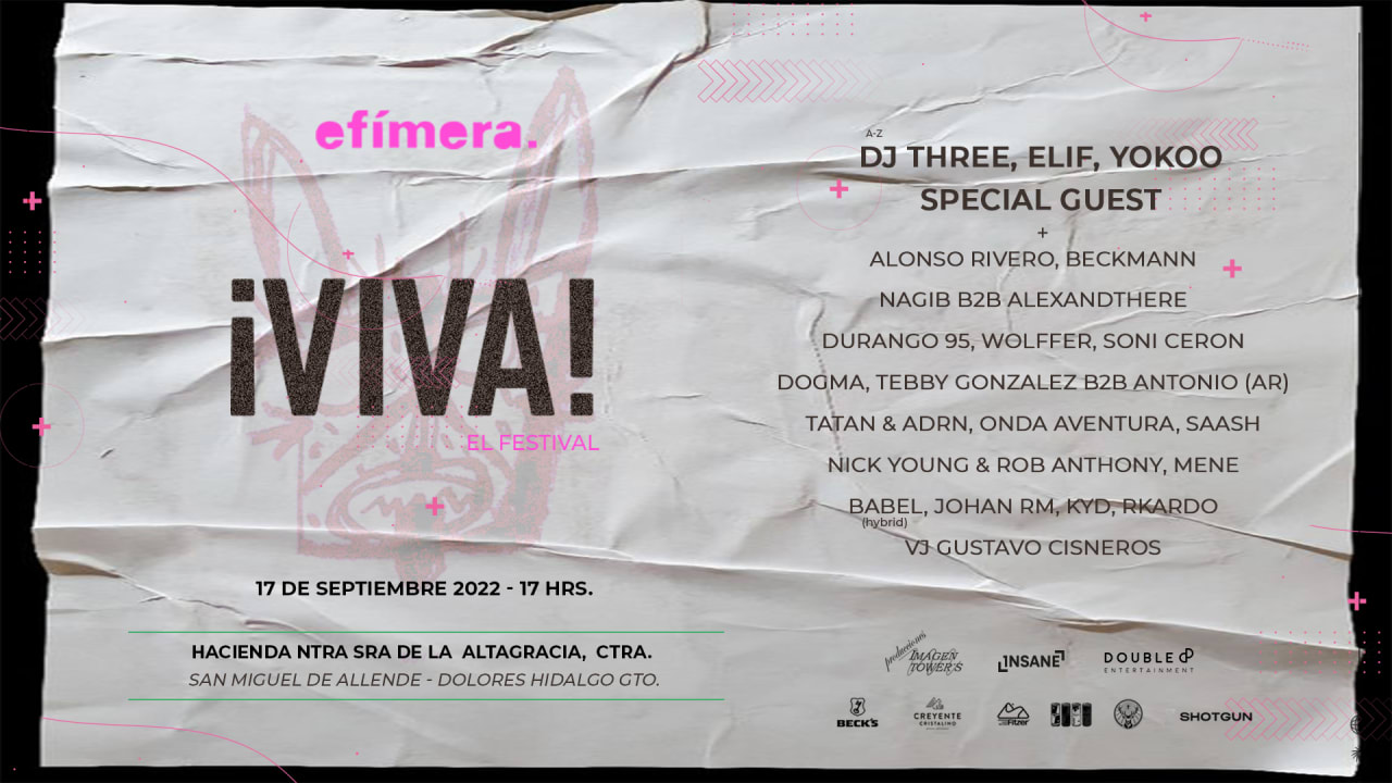 ¡VIVA! x Efímera