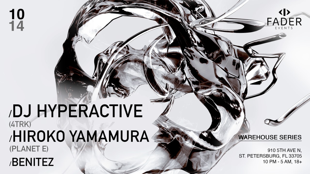 Fader Events Presents: DJ Hyperactive & Hiroko Yamamura