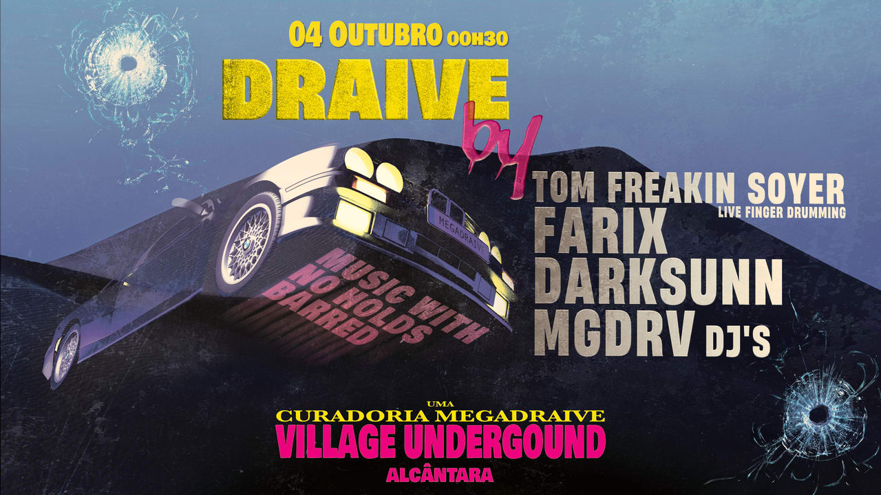 DRAIVE BY: Darksunn x Farix x MGDRV DJs x Tom Freakin Soyer (Live)