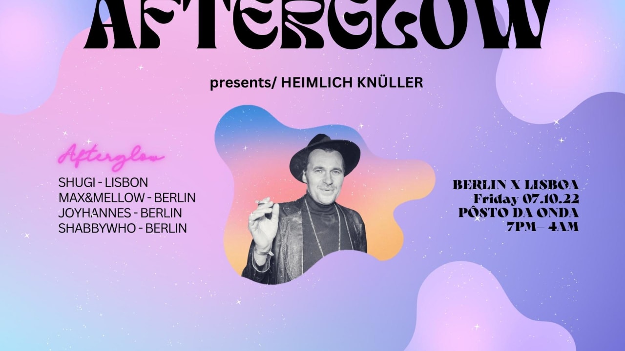 AFTERGLOW presents/ Heimlich Knüller