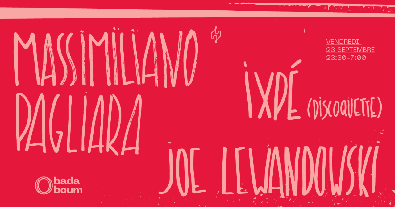 Club — Massimiliano Pagliara (+) Ixpé (+) Joe Lewandowski