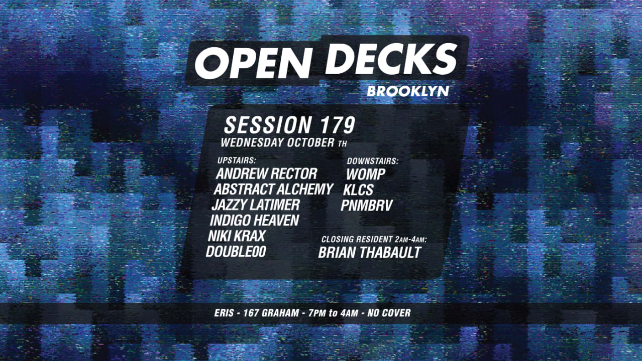 Open Decks Session 179