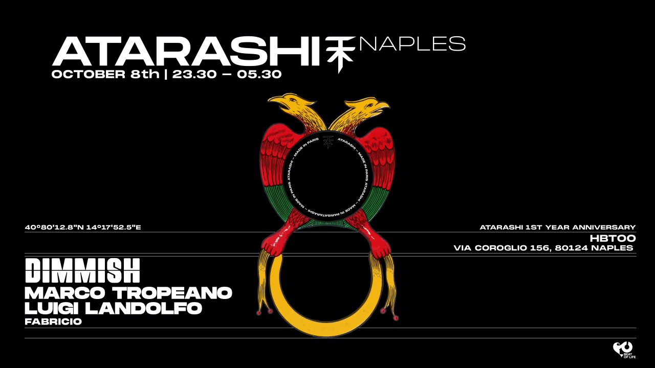 ATARASHI XI: Dimmish, Marco Tropeano, Luigi Landolfo