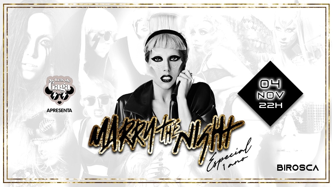 04/11: MARRY THE NIGHT 1 ano - com Penelopy Jean 