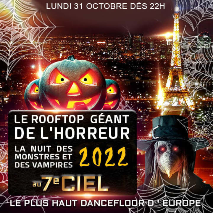 LE ROOFTOP GÉANT DE L'HORREUR HALLOWEEN EXCEPTIONNEL