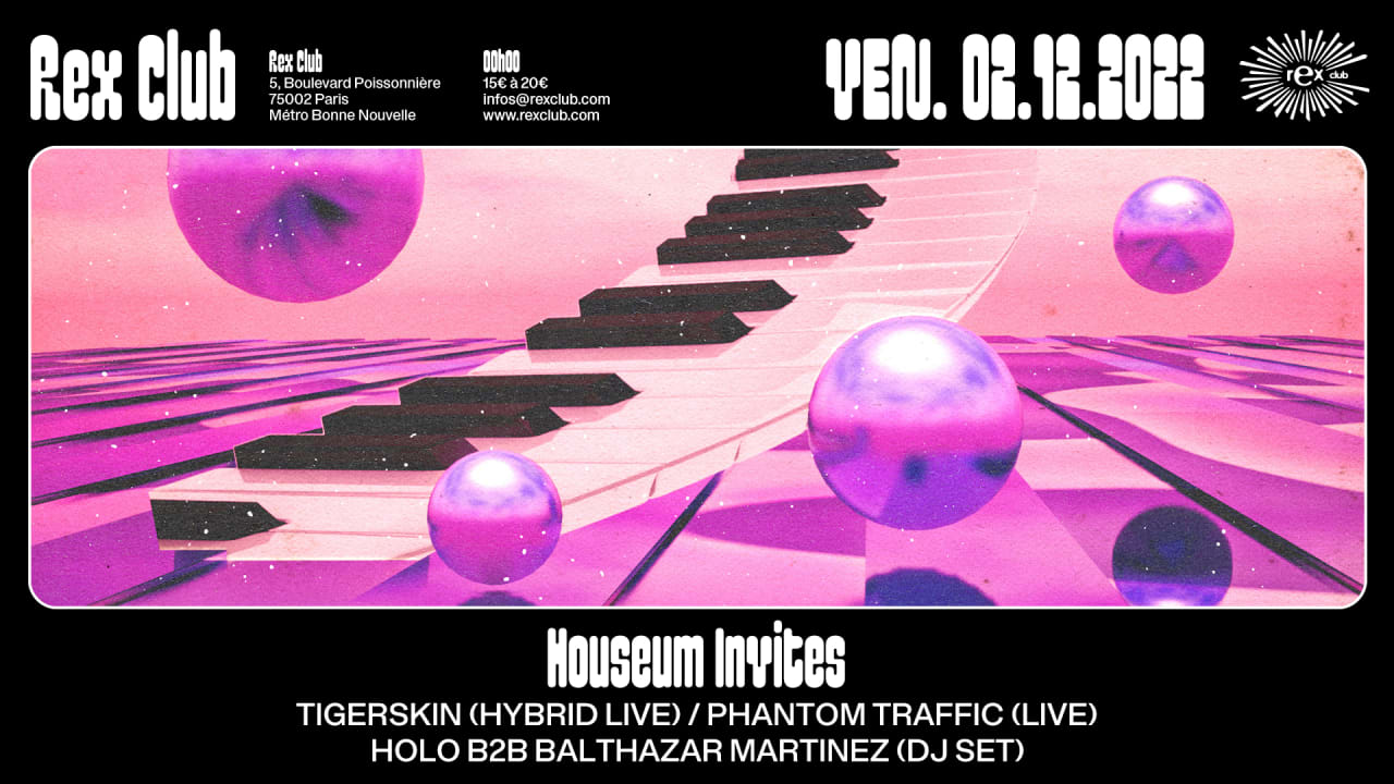 Houseum invites: Tigerskin, Phantom Traffic & more