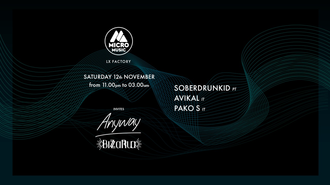 Micro Music invites Anyway & Bizzarrua  -12.11