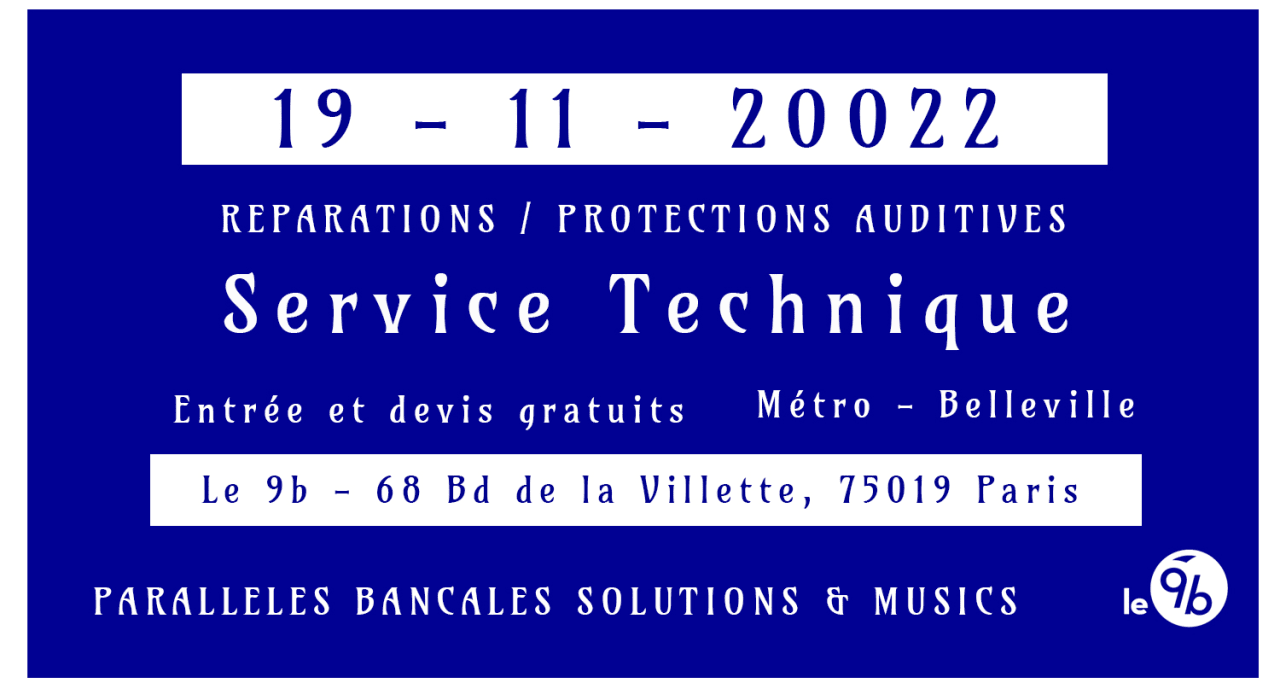 Service Technique (Dizonord) @Le 9b