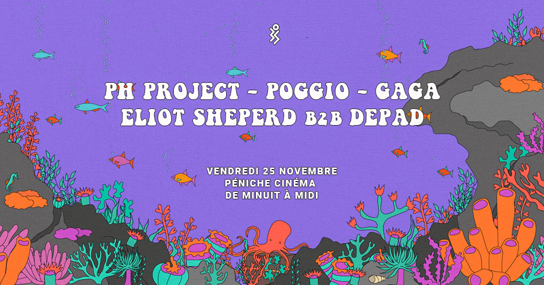 BinarySound w/pH Project, Gaga, Poggio, Eliot Sheperd, Depad