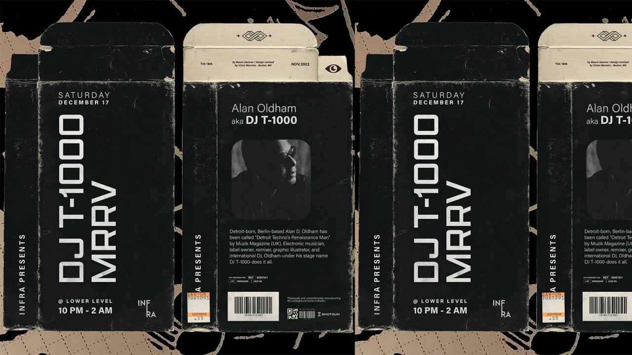 Infra Presents -> DJ T-1000 // MRRV