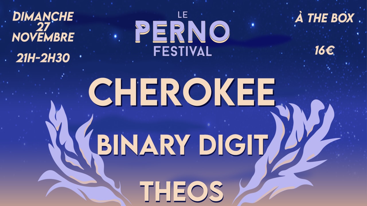 Soirée Électro (27/11) - Le Perno Festival