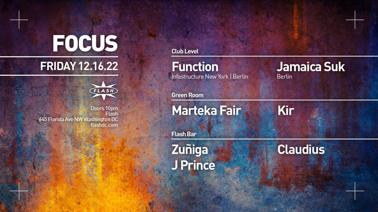 FOCUS: Function - Jamaica Suk