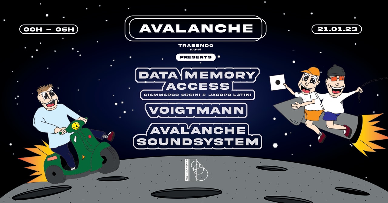 Avalanche w/ Voigtman+Jacopo Latini & Giammarco Orsini (DMA)