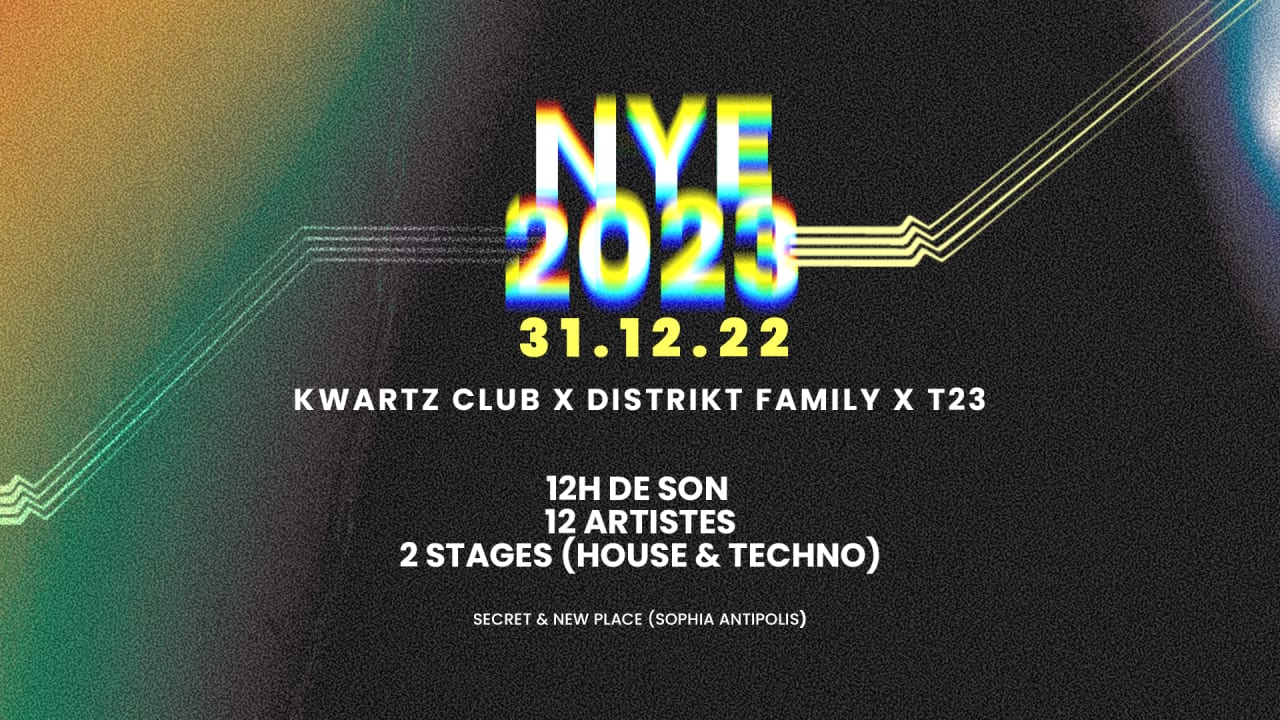 NYE 2023 - SECRET PLACE - 31.12.22