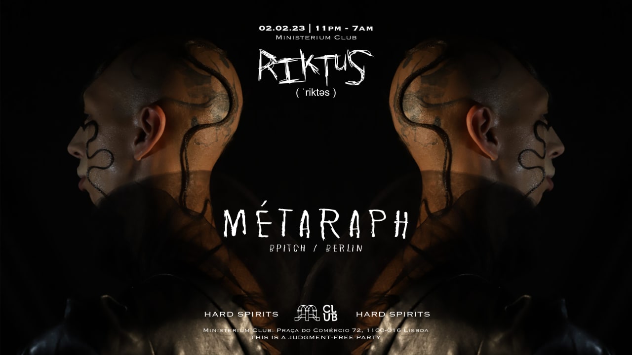 RIKTUS  w/ MÉTARAPH (BPitch Berlin) + STEH (Brasil)