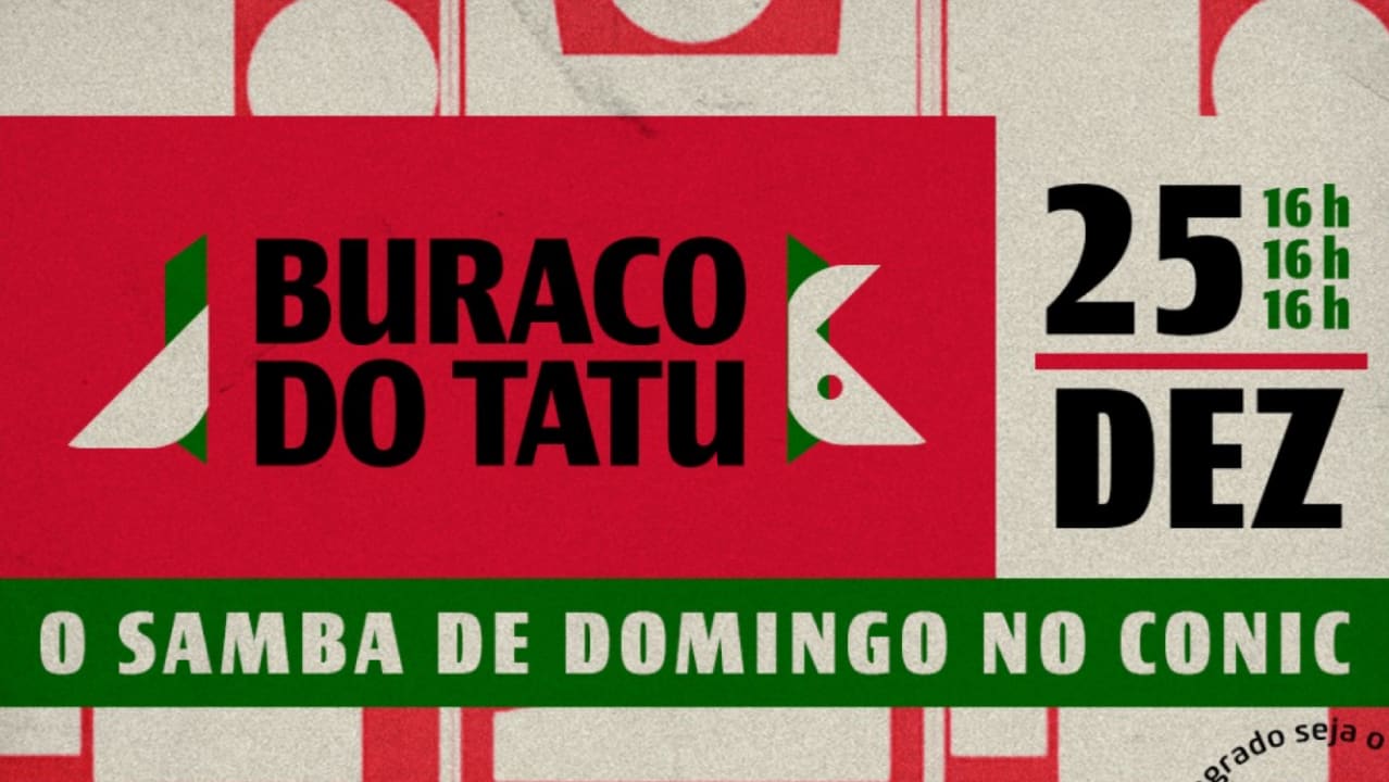 25/12: BURACO DO TATU - SAMBA DO NOEL 🎅 