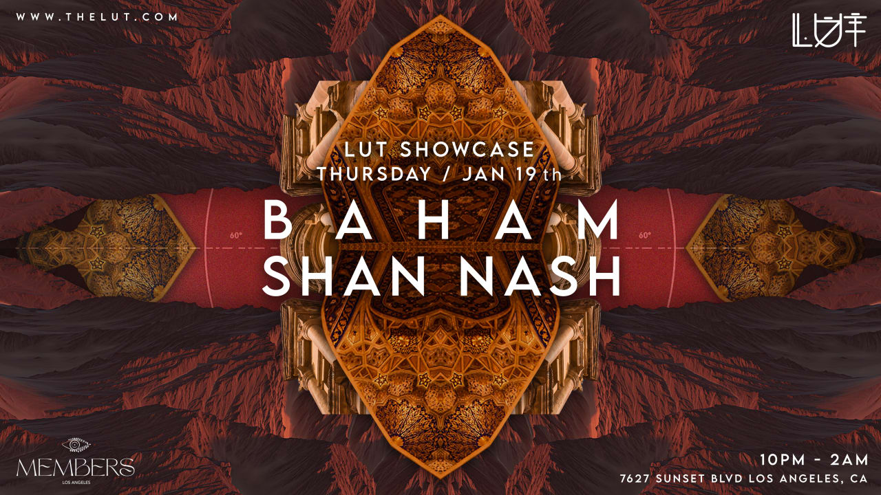  LUT & Members Present BAHAM & SHAN NASH 