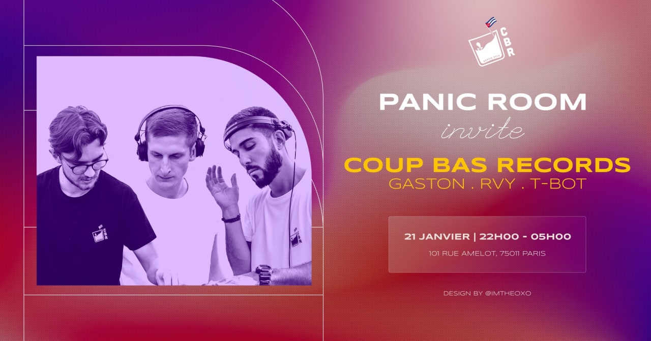 Panic Room invite Coup Bas Records