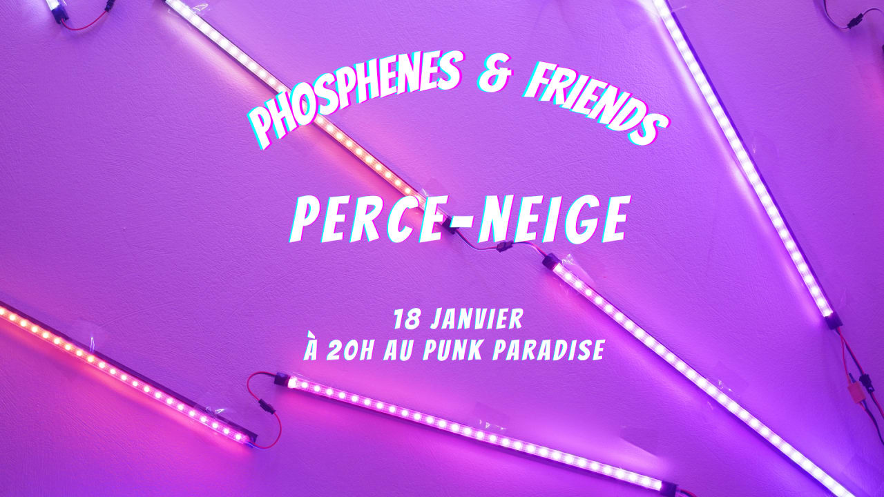 Phosphenes & Friends #3 : Perce-neige