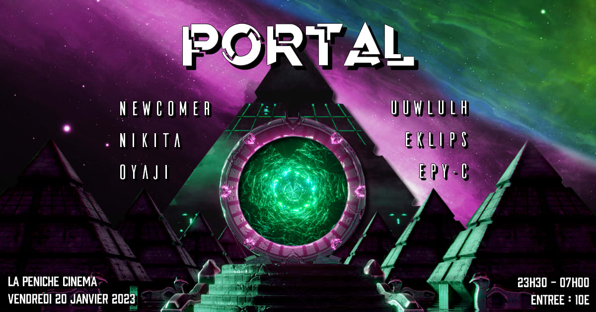 Aztechno - Portal - Péniche Cinéma