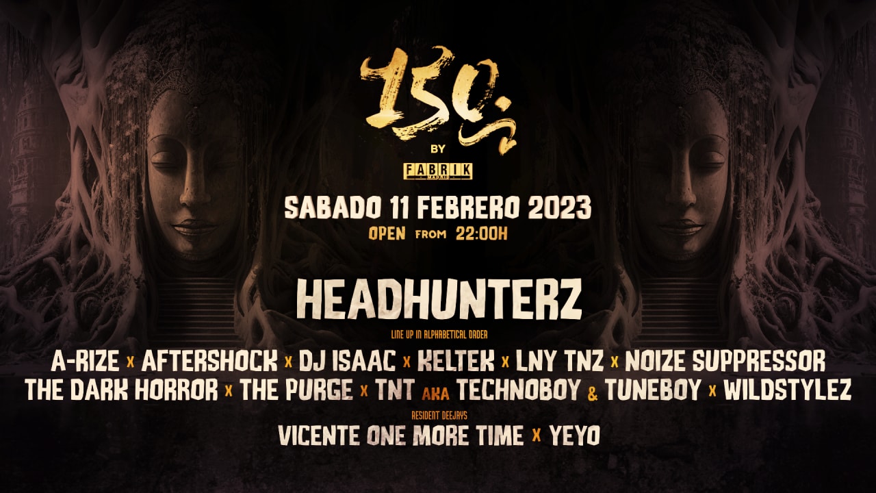 COMPLEMENTO ENTRADA DISCOTECA (150 Headhunterz)