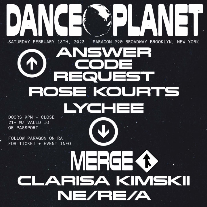 Dance Planet: Answer Code Request + Rose Kourts + MERGE