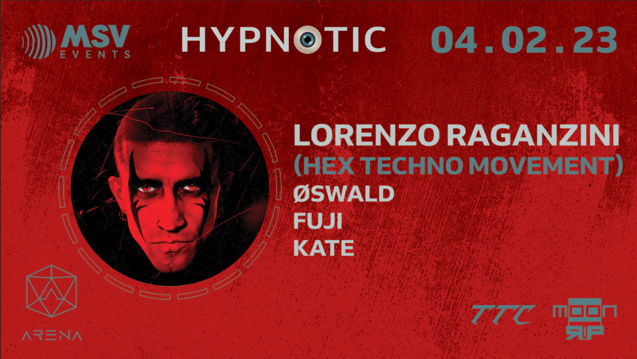 HYPNOTIC #1 invite : LORENZO RAGANZINI (HEX TECHNO MOVEMENT)