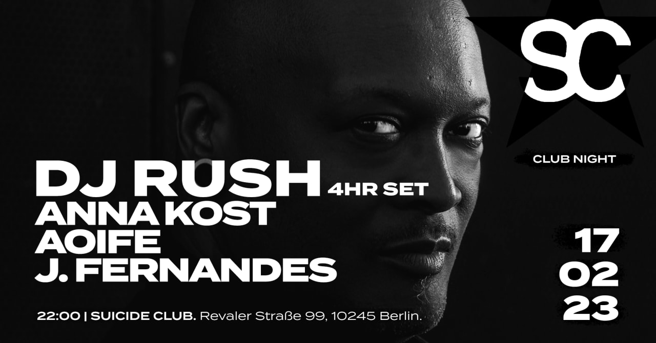 SCB || CLUB NIGHT with DJ Rush (4 hour set)