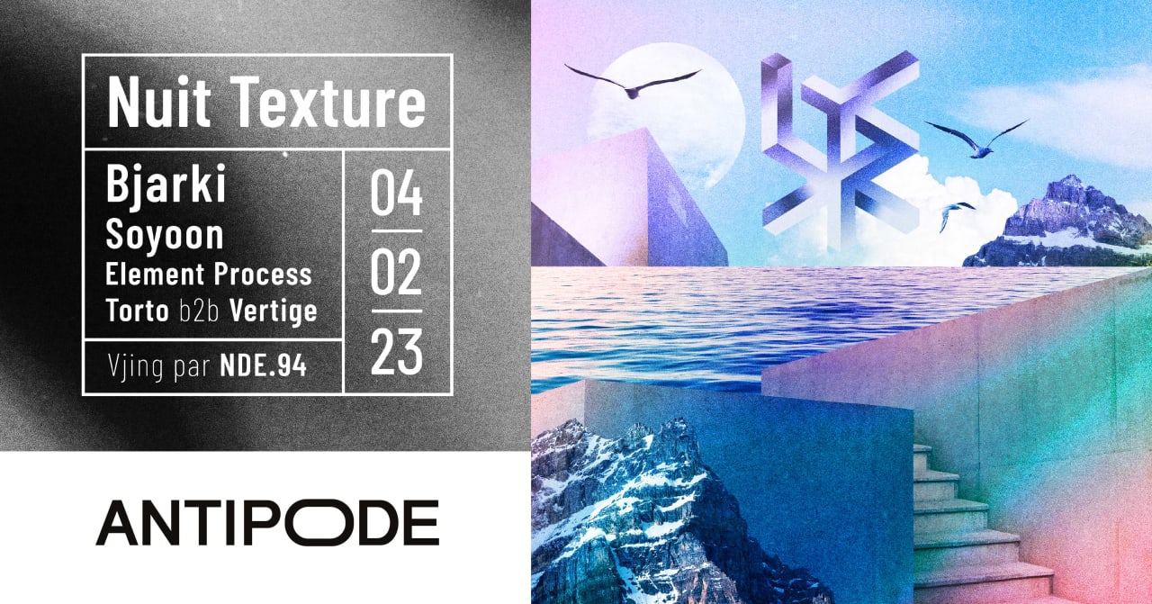 [SOLD OUT] NUIT TEXTURE : BJARKI, Soyoon & more 